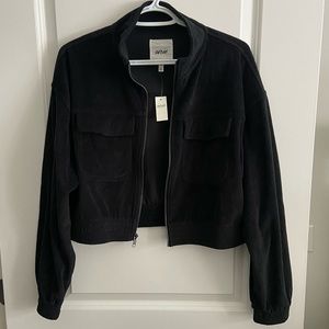 BRAND NEW WITH TAGS - Aerie cropped velvet sweater